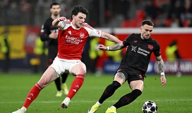 开云体育下载-赖斯本场数据：1次关键传球，传球成功率96%，3次夺回球权